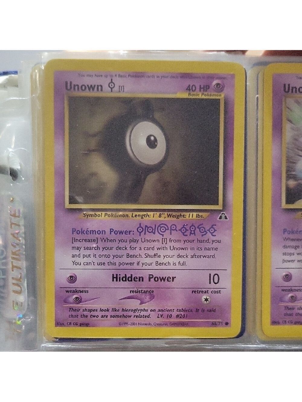 Pokémon Card Unown